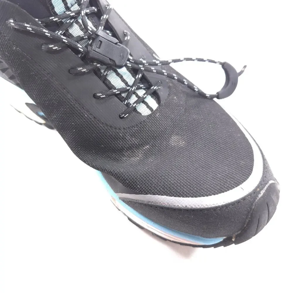 Sergio Grasso Drawstring Equestrian Boots Womens 5 Black Blue White